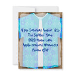 Aloha Shirt Luau Tiki Party Custom Announcements