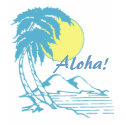 Aloha Tropical Hawaiian Design t-shirts
