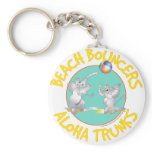 Aloha Trunks Beach Bouncers Keychain