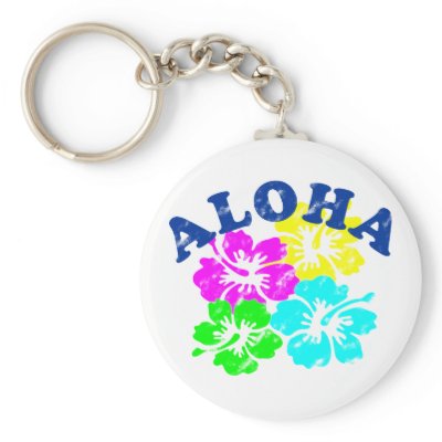 Aloha Vintage Keychain by robby1982