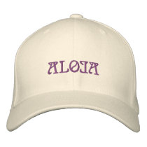 Aloja Hat Embroidered Baseball Caps