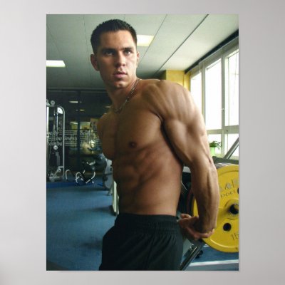 Alon Gabbay - Amazing Shoulder Definition Poster by alongabbay