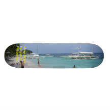 Alona Beach, Panglao Is. Bohol, Philippines Skate Deck