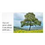 Alone again in Scotland, You arenever alone Photo Card