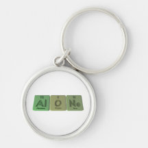 Alone-Al-O-Ne-Aluminium-Oxygen-Neon Keychain