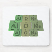 Alone-Al-O-Ne-Aluminium-Oxygen-Neon Mouse Pads