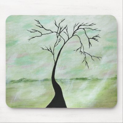 Alone I Waited - Mouse Pad - From Original Art by Itayasdesigns
