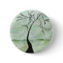 Alone I Waited - Round Pin - From Original Art