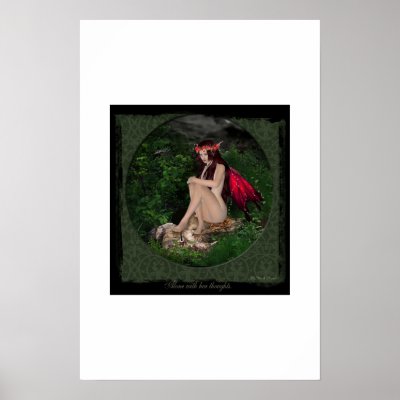 alone with her thoughts print by loveit2