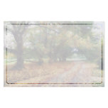 Along the Path Under the Trees Custom Stationery