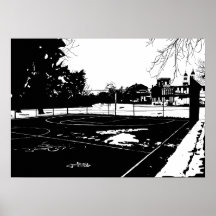 Along the River; Behind the Grocery Store Posters