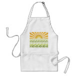 Along the Waves Green Apron