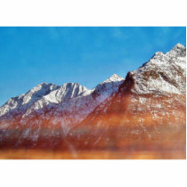 Alp Mountain Photo Sculpture
