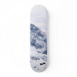 Alp Mountains In Snow Custom Skate Board