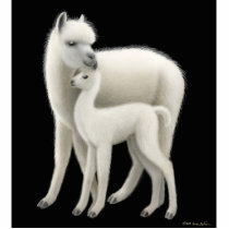 Alpaca Mum Holiday Ornament