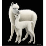Alpaca Mum Holiday Ornament photo sculptures