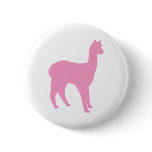 Alpaca Silhouette (in pink)