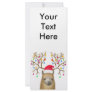 Alpaca Xmas Rack Card