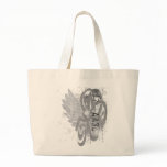 Alpha Delta (beta) - Modern Grunge Canvas Bag