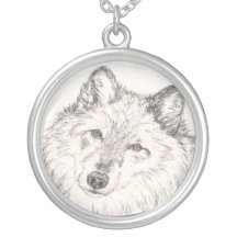 Alpha Female Wolf Necklace