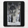 ALPHA GREY WOLF Mousepad