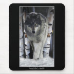 ALPHA GREY WOLF Mousepad