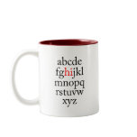 Alpha "hi" mugs
