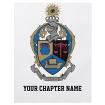 Alpha Kappa Psi - Coat of Arms Flyer Design