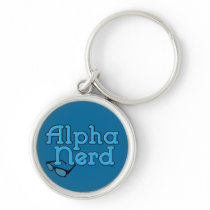 Alpha Nerd Keychain