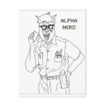 alpha nerd postcards