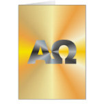 Alpha Omega Grußkarten