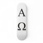 alpha omega personalisiertes skatedeck