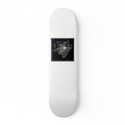 Alpha & Omega Skateboard Deck by jonart