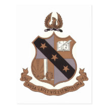 Alpha Sigma Phi Crest Postcards
