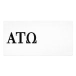 Alpha Tau Omega Letters Photo Cards