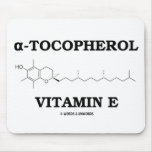 alpha-Tocopherol Vitamin E (Chemical Molecule) Mousepad