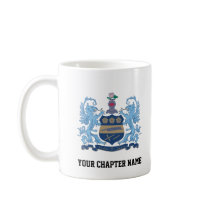 Alpha Xi Delta Crest Colour Mugs