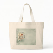 Alphabet Cherub Tote Bag
