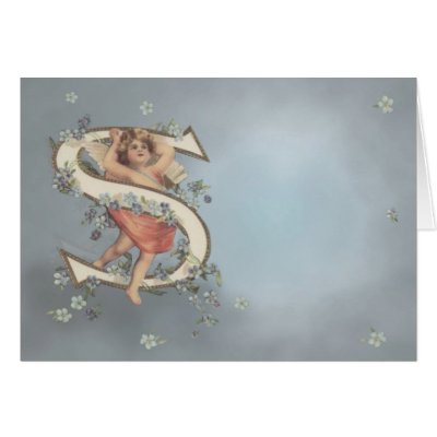 Alphabet Cherub Cards by theguardian