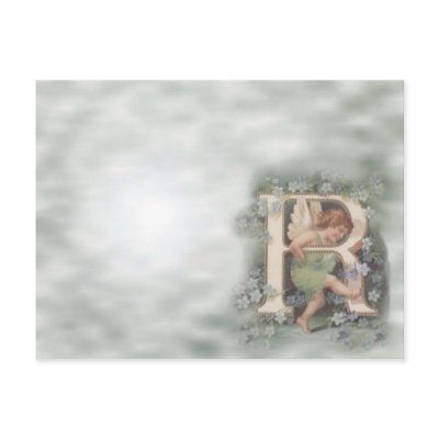 Alphabet Cherub Post Cards by theguardian