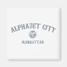 Alphabet City Magnet
