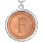 alphabet cuir lettre F Bijouterie