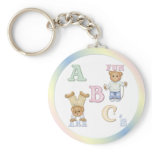 Alphabet Fun Teddy Bears Key Chains