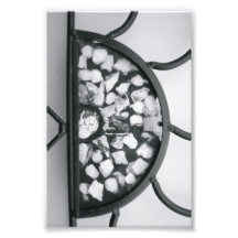 Alphabet Letter Photography D5 Black and White 4x6