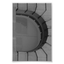 Alphabet Letter Photography D7 Black and White 4x6