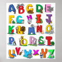 alphabet poster FROM 14.95 posters