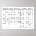 Alphabet Progression Throughout History Chart Posters