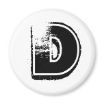 Alphabet Soup - d Magnets