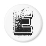 Alphabet Soup - E Fridge Magnet