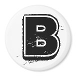 Alphabet Soup - Letter B magnets